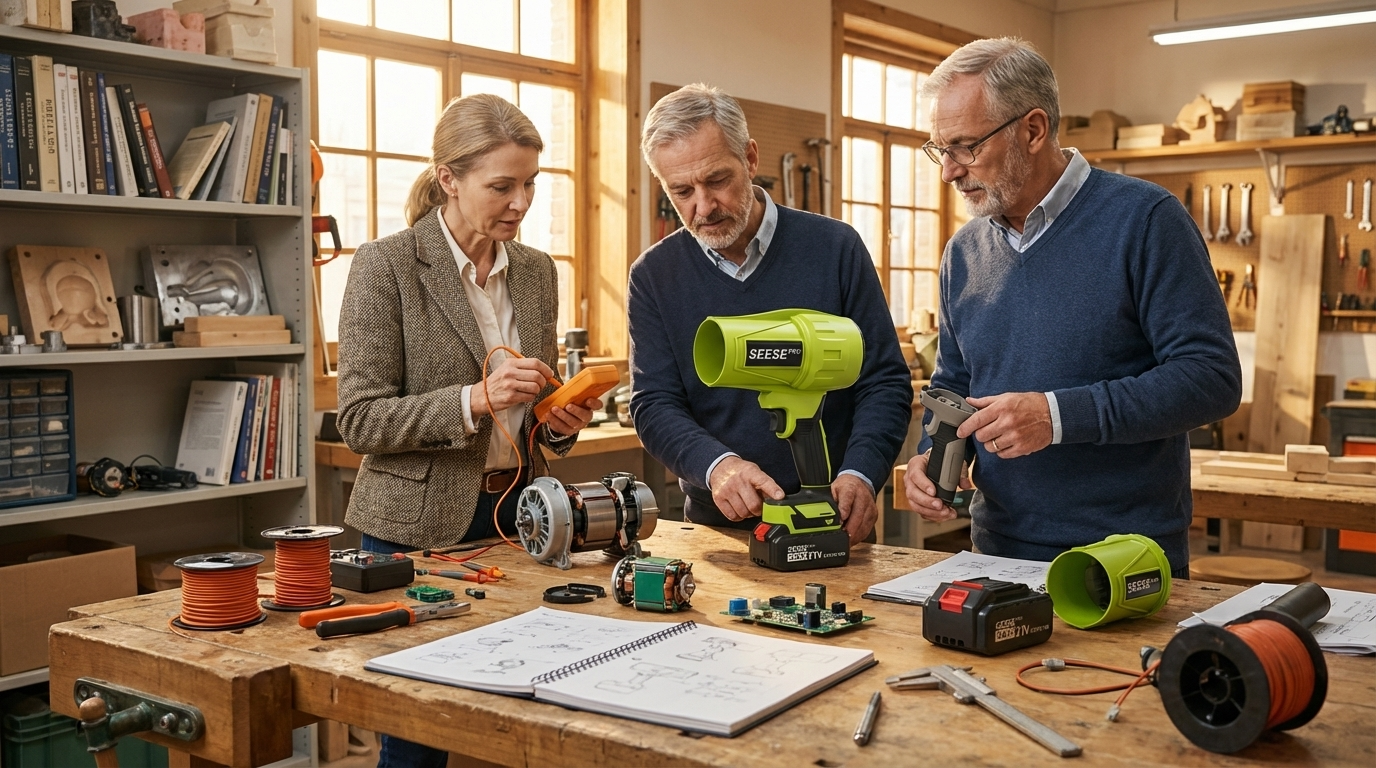 Seese Pro engineering and component testing process